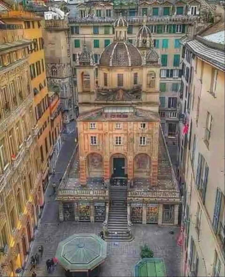 Amazing San Lorenzo 19, Rolli Palace Unesco - Stunning View Overlooking The Cathedral - Free Private Parking- Генуя Экстерьер фото